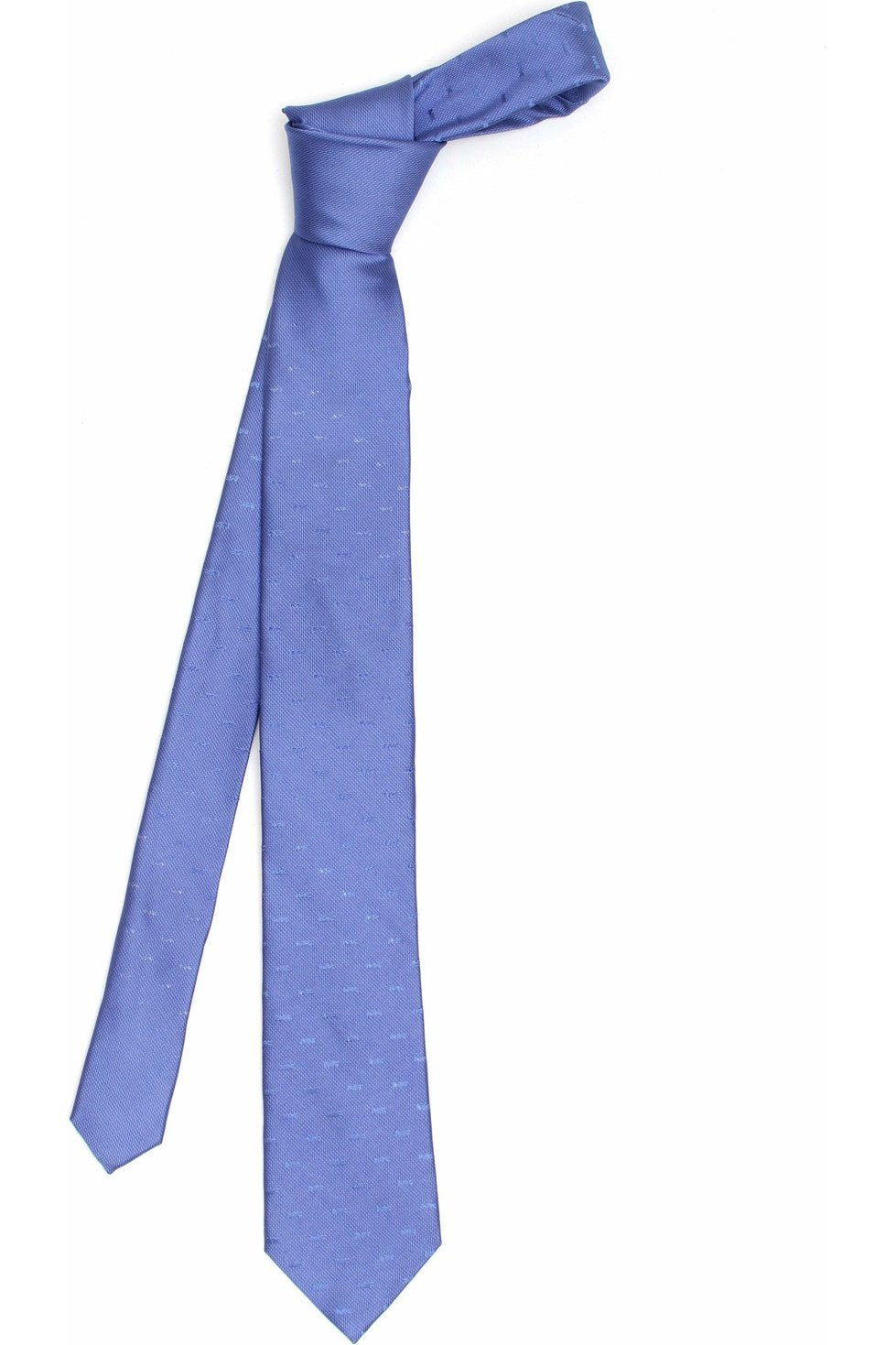 MICHAELKORS MD0MD90890 cravatta in seta con logo ricamato allover