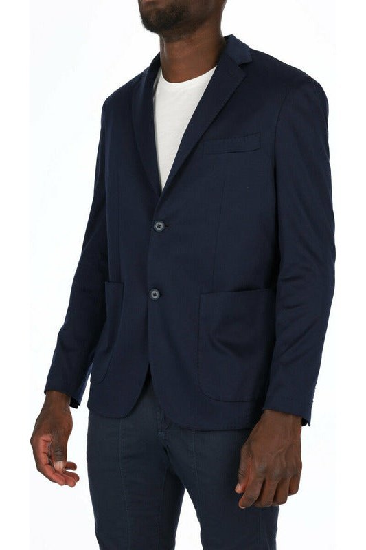 TWENTY-ONE GIACCA Uomo BLUE giacca con doppio bottone e due tasche laterali
