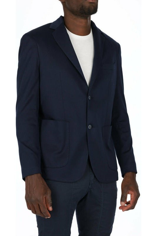 TWENTY-ONE GIACCA Uomo BLUE giacca con doppio bottone e due tasche laterali