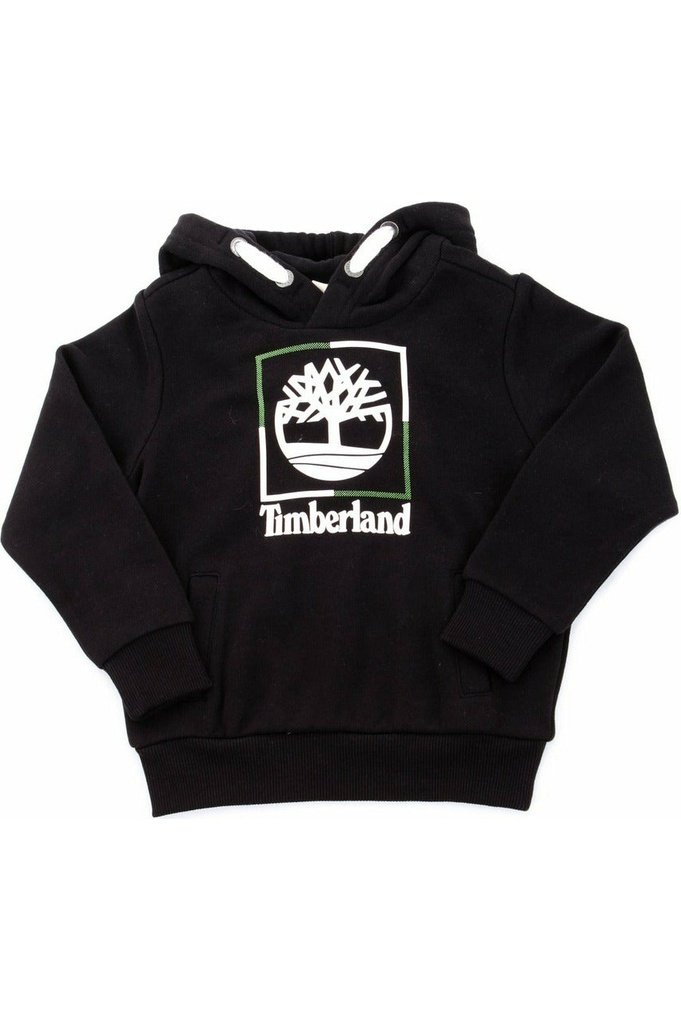 Timberland T25S60 felpa con cappuccio e maxi logo