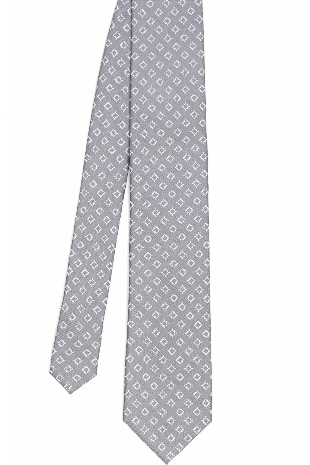 MICHAELKORS MD0MD91005 cravatta in seta con rombi stampati