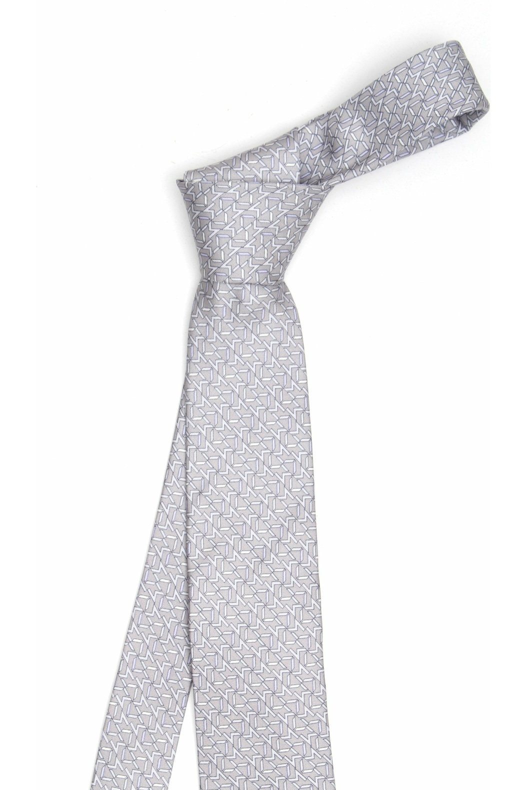 MICHAELKORS MD0MD91271 cravatta in seta con logo stampato allover