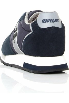 BLAUER S2QUEENS01/MES sneakers basse con passante con logo laterale
