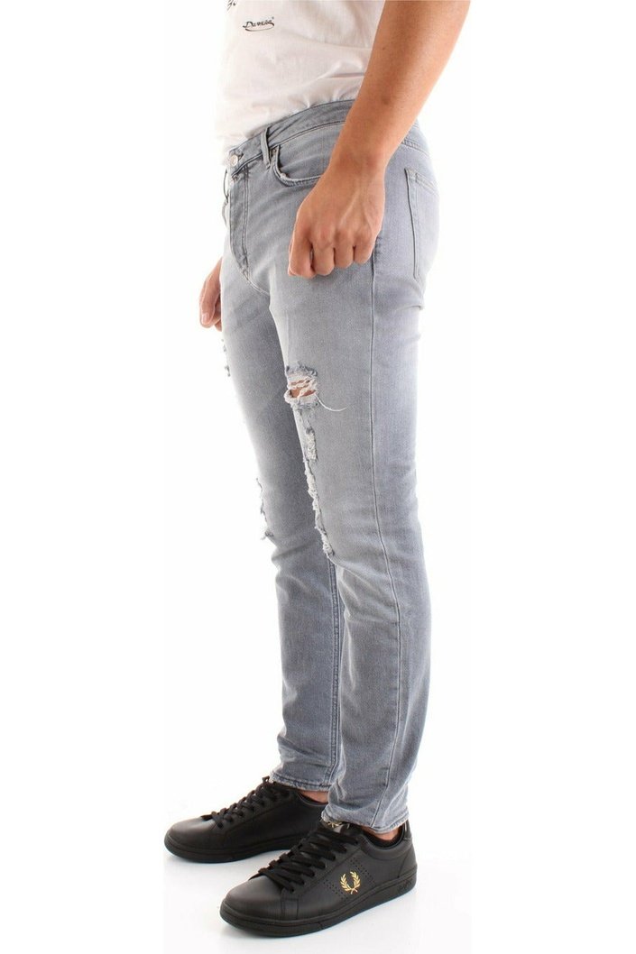 Haikure CLEVELAND HEM03164DS061L0582 jeans 5 tasche slim fit con rotture