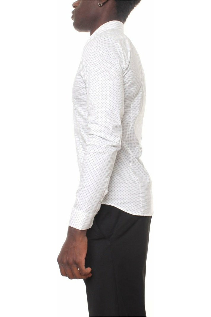 PATRIZIAPEPE 5C055B/A4K0 camicia in popeline di cotone stretch con collo classico