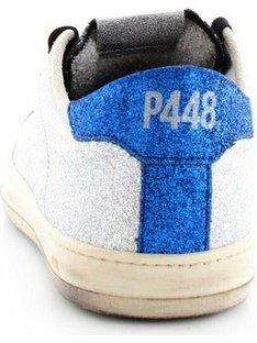 P448 JOHNNY-W sneaker con glitter e dettagli a contrasto