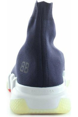 Balenciaga SPEED TRAINER 506344 W05G0 sneaker a calzino in maglia tecnica con suola oversize e stampa logo