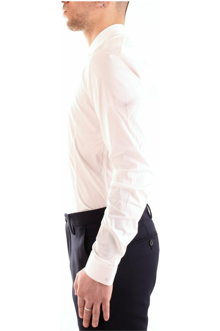 Patrizia Pepe 5C0257/A01 camicia in popeline di cotone stretch