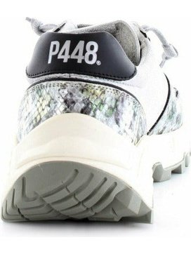 P448 JACKSON-WWASABI sneaker chunky in pelle con dettagli a contrasto e suola Vibram