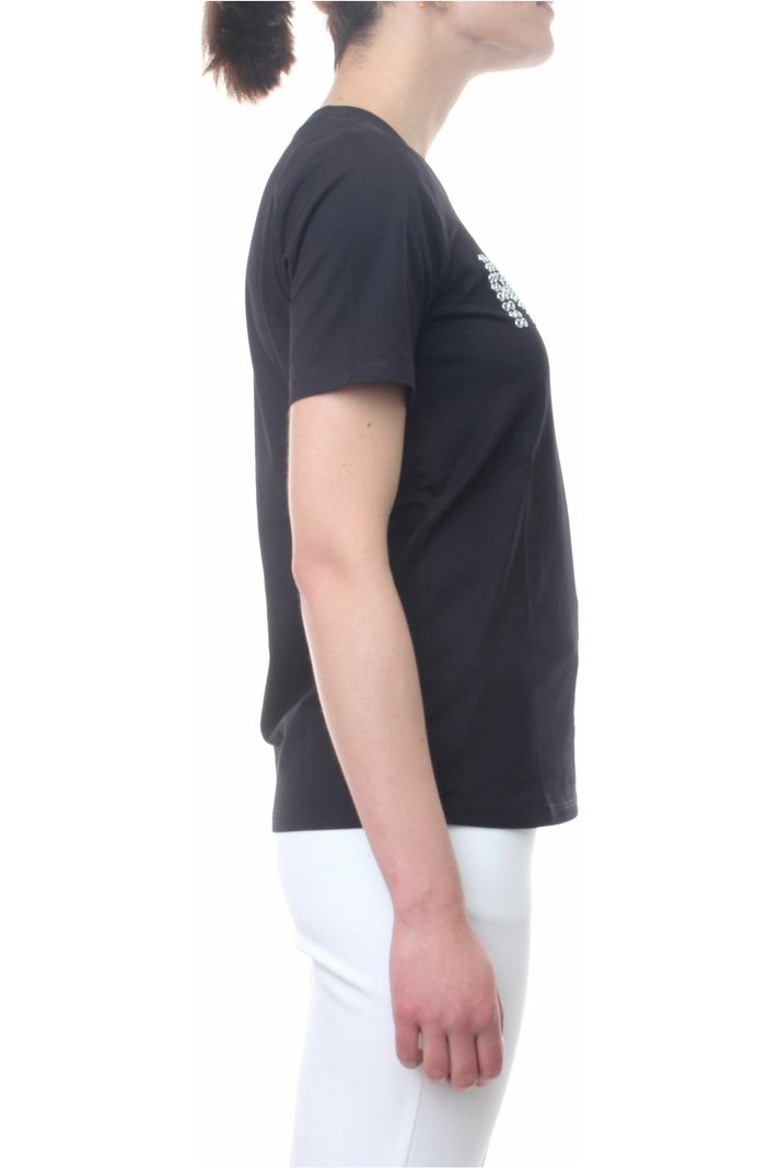 MICHAELKORS MS250PE97J t-shirt manica corta con logo con borchie
