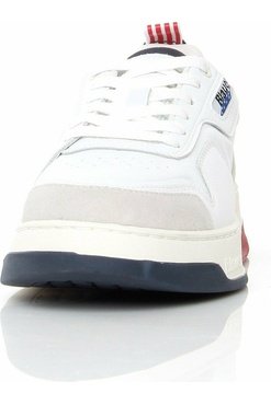 BLAUER S2HARPER01/LES sneakers in pelle con inserti in gomma con logo