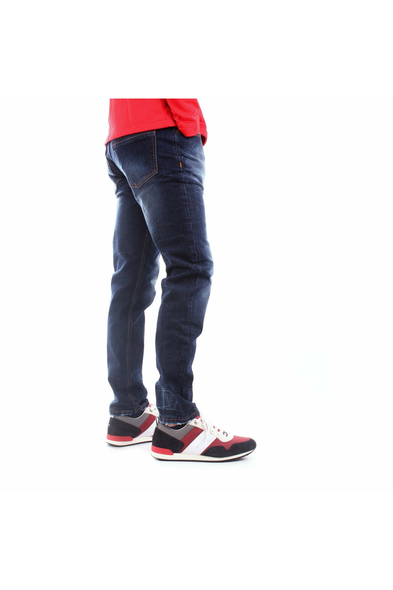 Daboleis DB-006 jeans in denim di cotone