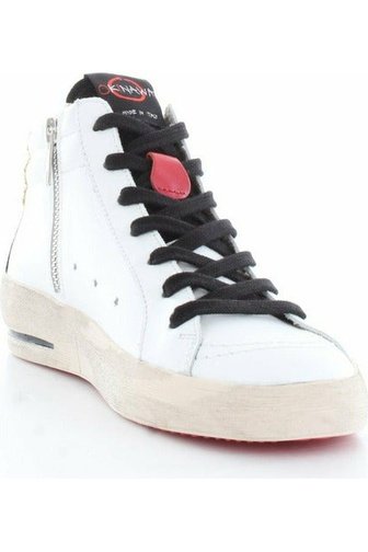 Ishikawa 1949MIDPLUSLIMITED sneaker alta in pelle con dettagli glitter e logo