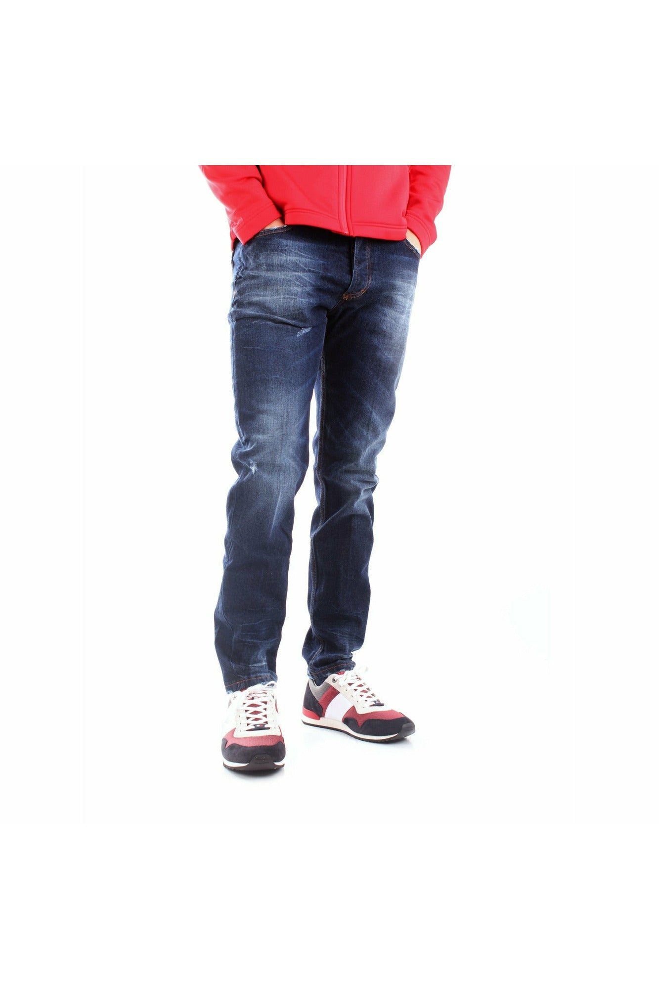 Daboleis DB-006 jeans in denim di cotone