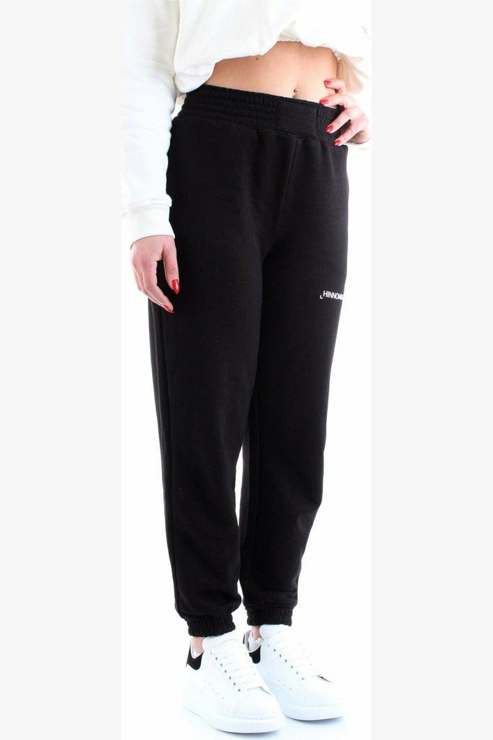 Hinnominate HNW107SP pantalone di tuta in cotone con stampa logo a contrasto