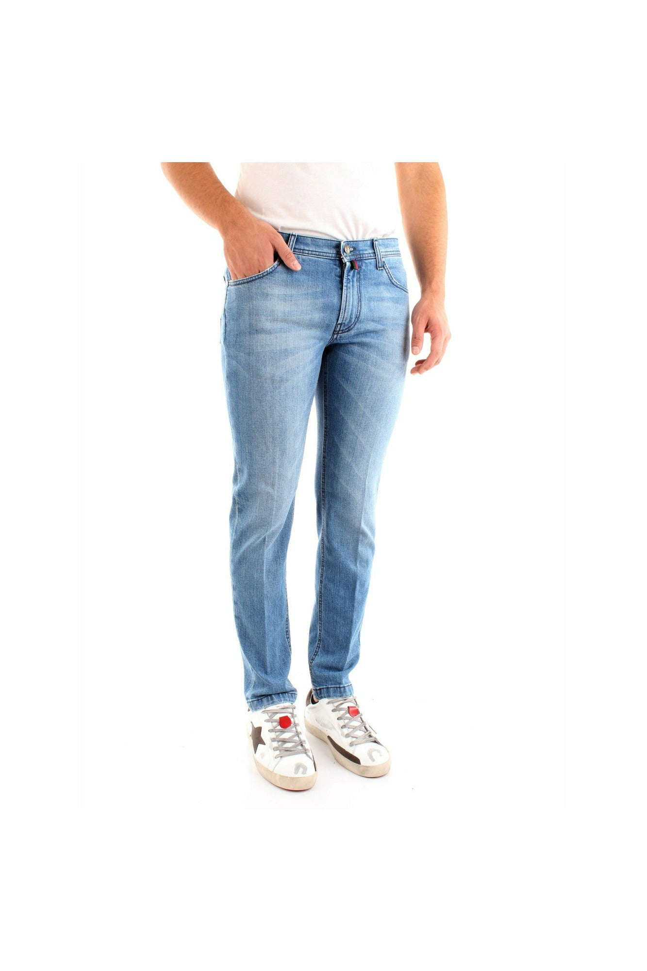 BSETTECENTO L702-2035AI21204 jeans slim fit modello cinque tasche